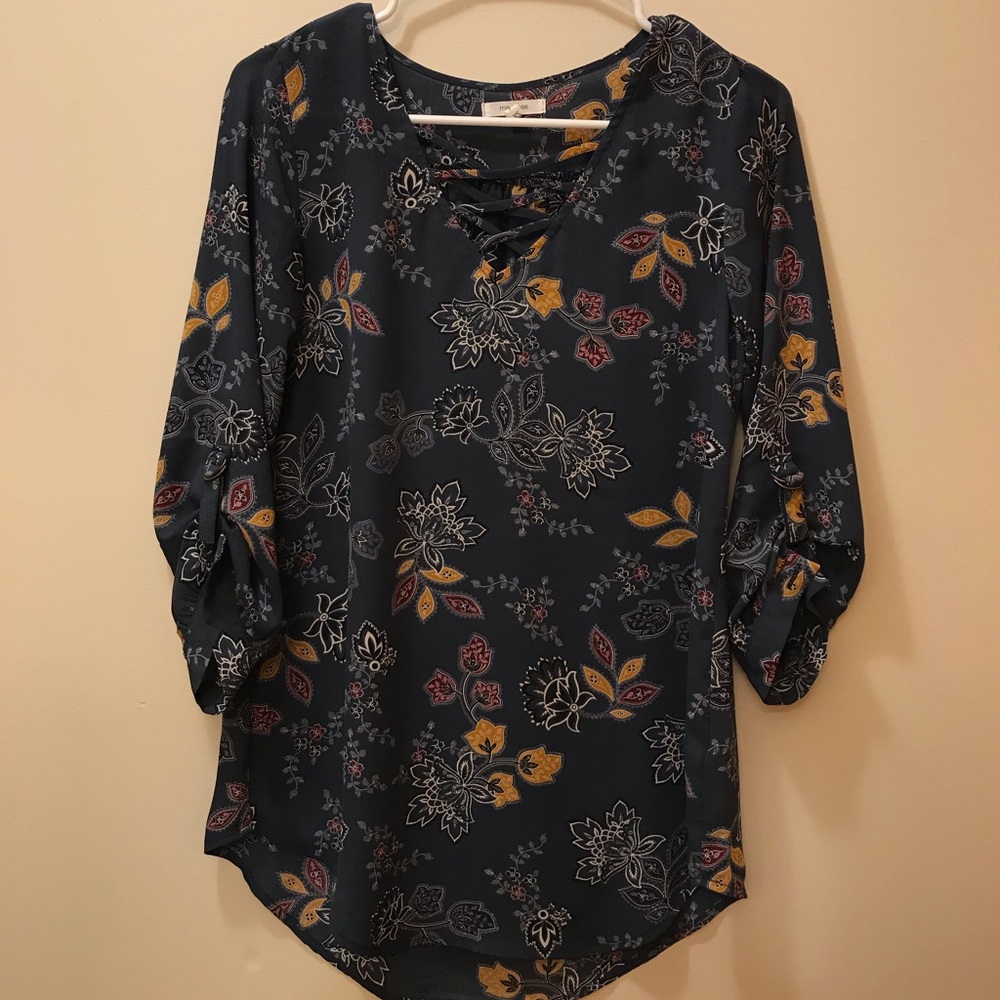 Maurices floral blouse
